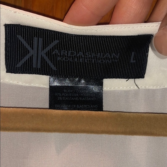 Kardashian “Kollection” chiffon blouse. - Picture 4 of 4